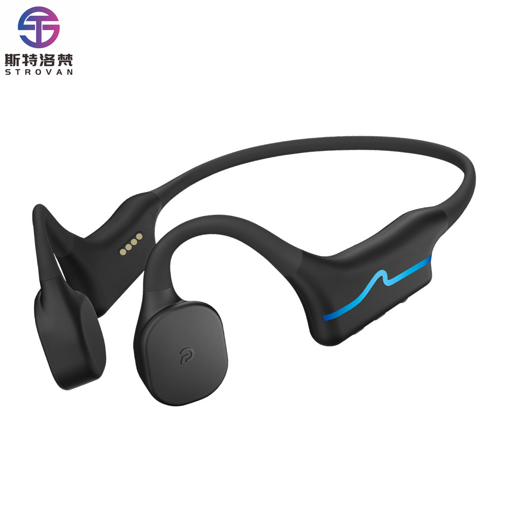 Swimming Bone Conduction Earphones Ip68 Mp3 - กันน้ำระดับ IP68 แบบส่งสัญญาณผ่านกระดูก | เครื่องเล่น MP3