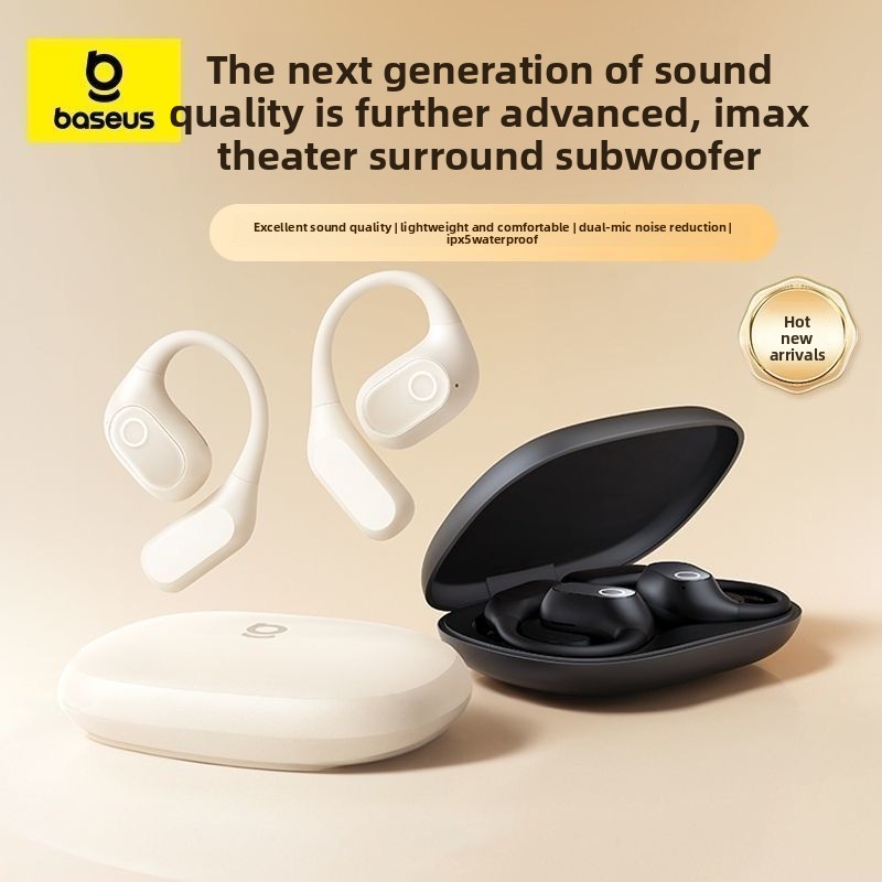 Air Conduction Open Ear Running Earbuds - หูฟัง Baseus 2i Fit Open Ear