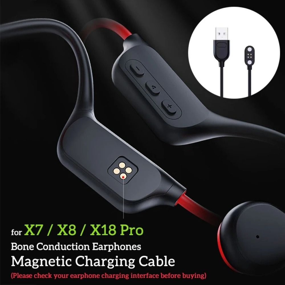 Magnetic Charging Cable Bone Conduction - สายชาร์จหูฟังแบบแม่เหล็กชนิด Bone Conduction USB 5V 1A