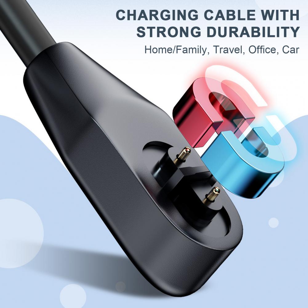 Magnetic Charging Cable Bone Conduction - สายชาร์จที่มีความทนทานสูง สายชาร์จหูฟังแบบแม่เหล็ก สายชาร์จเร็ว 1 เมตร สำหรับหูฟังแบบ