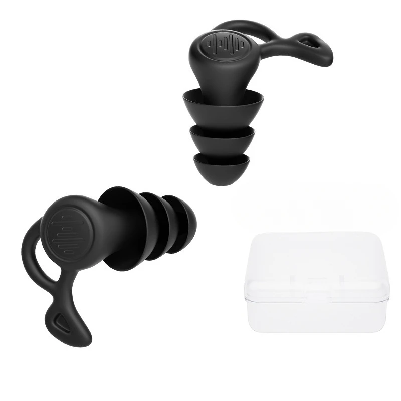 3 ชั้นป้องกันเสียงรบกวนซิลิโคน - Waterproof Swimming Earplugs Silicone บทวิจารณ์และราคา