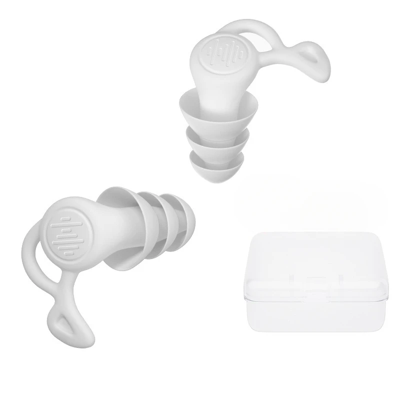 3 ชั้นป้องกันเสียงรบกวนซิลิโคน - Waterproof Swimming Earplugs Silicone บทวิจารณ์และราคา