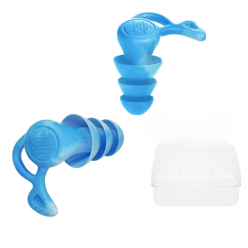 3 ชั้นป้องกันเสียงรบกวนซิลิโคน - Waterproof Swimming Earplugs Silicone บทวิจารณ์และราคา