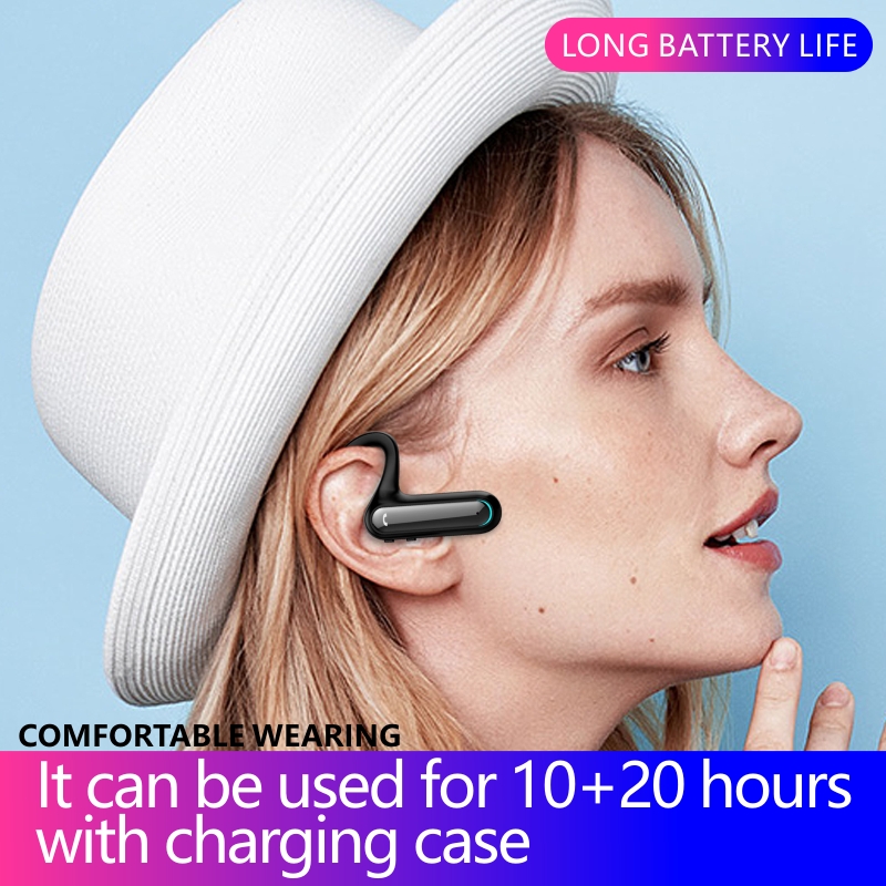 หูฟังบลูทูธไร้สาย TWS 5.2 แบบ  - Silicone Ear Hooks Sports Headphones บทวิจารณ์และราคา