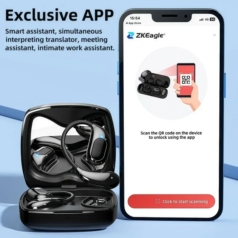 หูฟังบลูทูธไร้สายแบบเปิดหู เสี - Air Conduction Open Ear Running Earbuds บทวิจารณ์และราคา