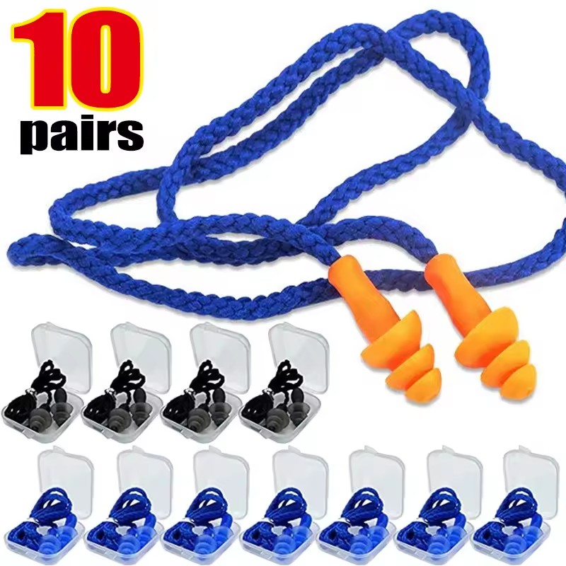 ที่อุดหูป้องกันเสียงรบกวนแบบนุ - Waterproof Swimming Earplugs Silicone บทวิจารณ์และราคา