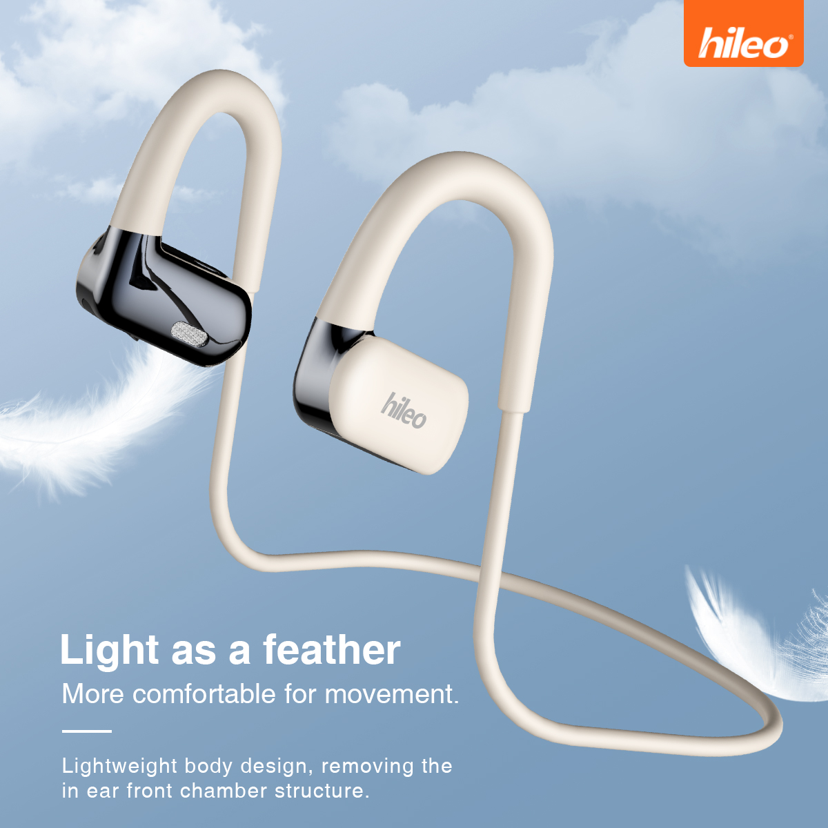 ลำโพง Hileo Hi77 หูฟังบลูทูธไร - Silicone Ear Hooks Sports Headphones บทวิจารณ์และราคา