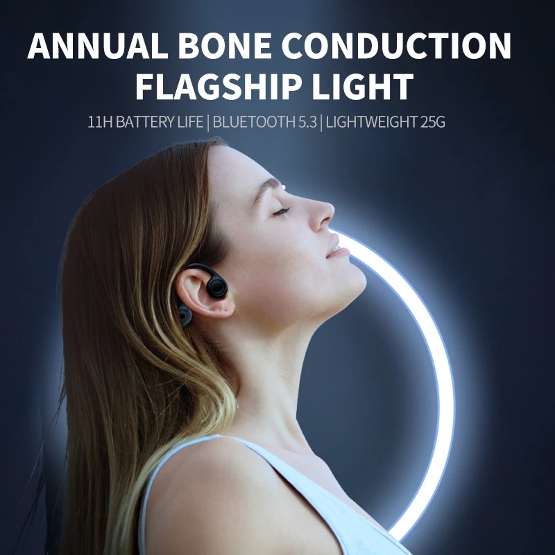 หูฟังแบบ Bone Conduction IPX5  - Bone Conduction Headphones Bluetooth 5.3 บทวิจารณ์และราคา