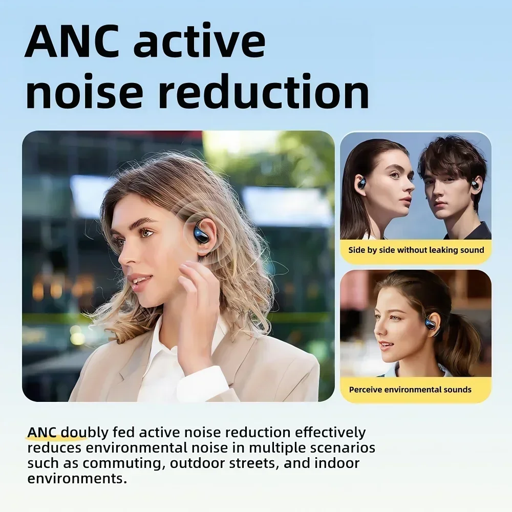 หูฟังไร้สายแบบเปิดหู หูฟังนำเส - Air Conduction Open Ear Running Earbuds บทวิจารณ์และราคา