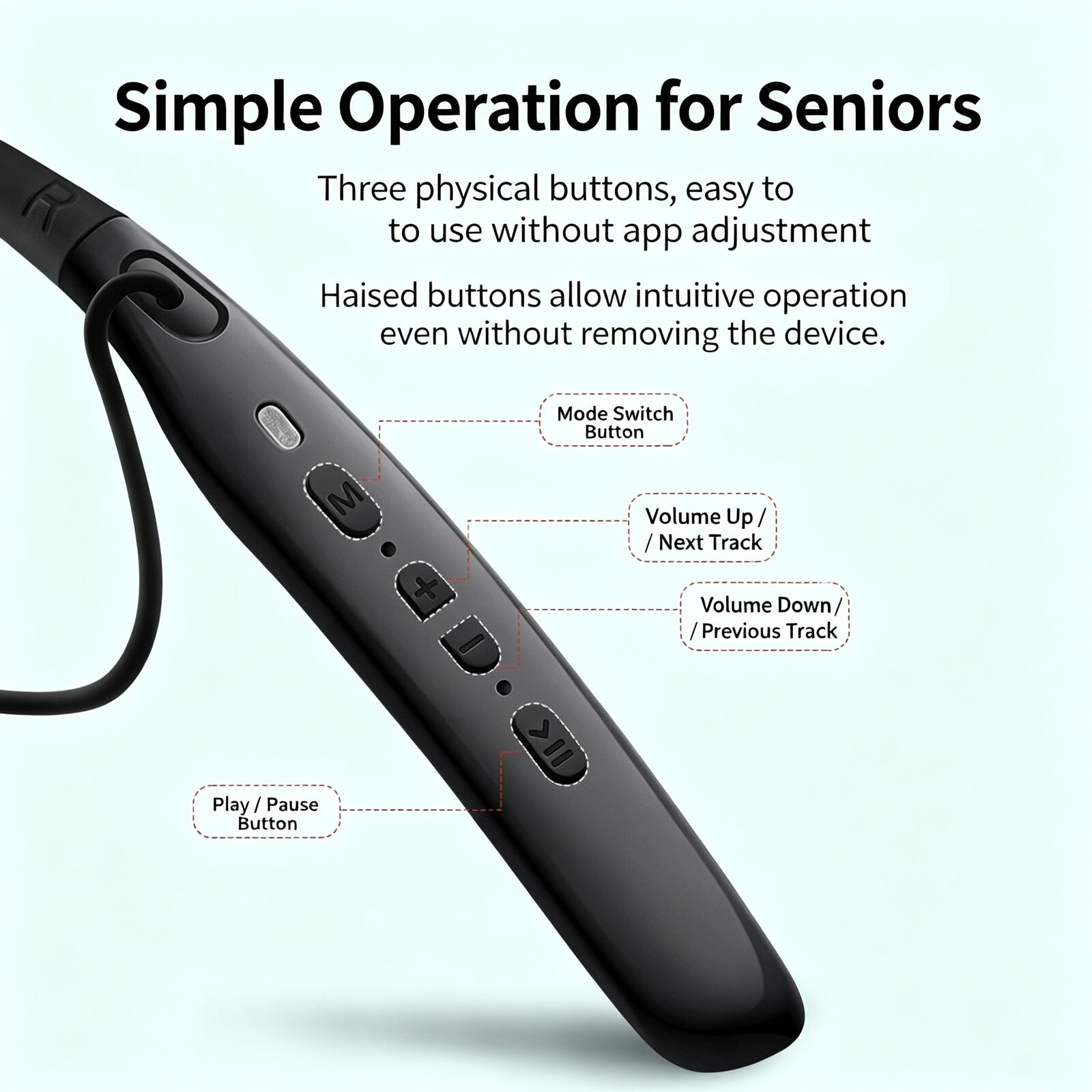 หูฟังบลูทูธแบบเสียบในหู ระบบเส - Bone Conduction Hearing Aid Amplifier บทวิจารณ์และราคา