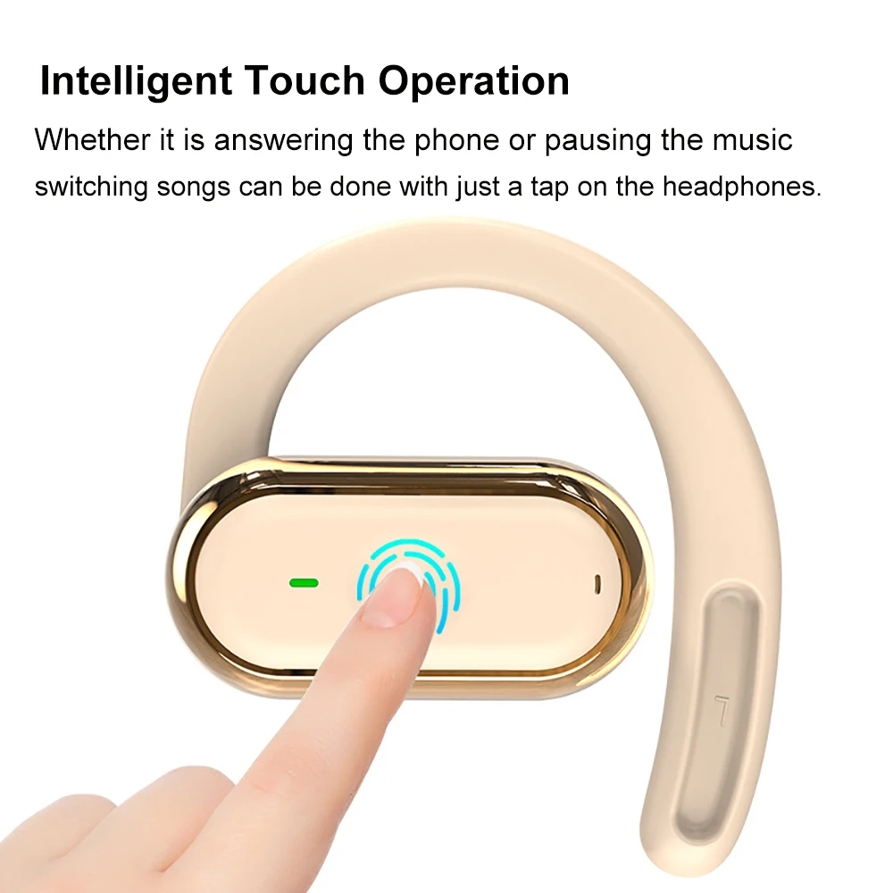 หูฟังบลูทูธ KEBIDUMEI แบบเปิดห - Silicone Ear Hooks Sports Headphones บทวิจารณ์และราคา