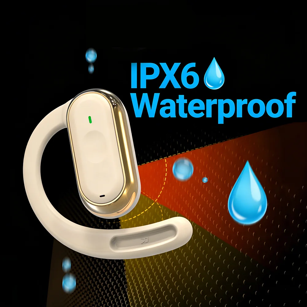 หูฟังบลูทูธ KEBIDUMEI แบบเปิดห - Silicone Ear Hooks Sports Headphones บทวิจารณ์และราคา