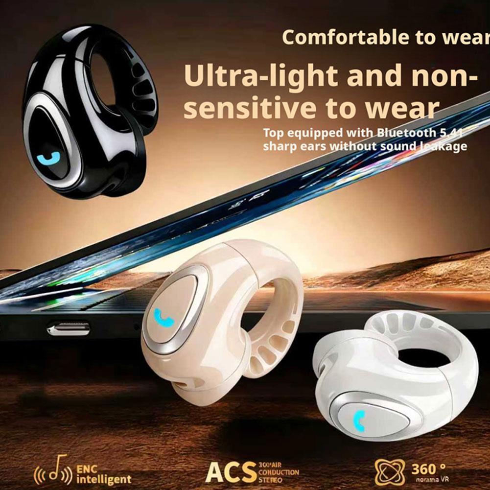 หูฟังแบบเปิดหู บลูทูธ 5.4 แบบห - Air Conduction Open Ear Running Earbuds บทวิจารณ์และราคา