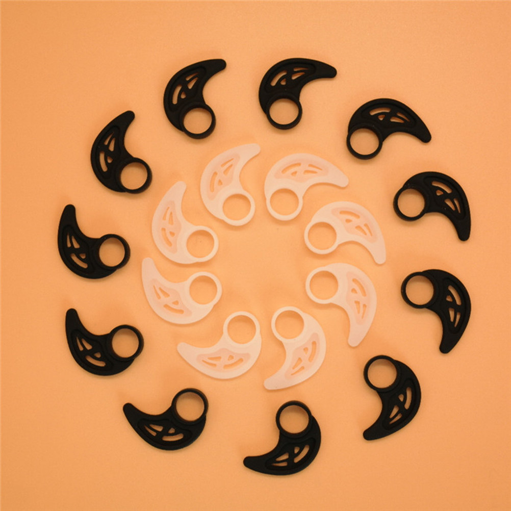5 คู่ ตะขอเกี่ยวหูซิลิโคนสำหรั - Silicone Ear Hooks Sports Headphones บทวิจารณ์และราคา