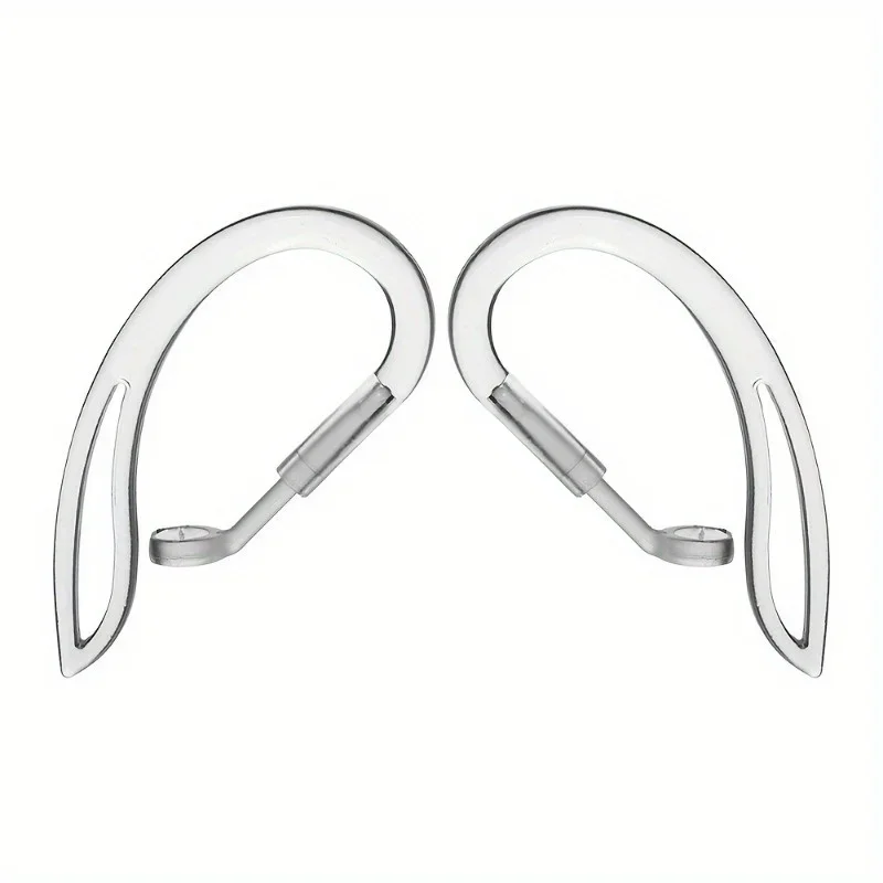 1/2 คู่ ที่เกี่ยวหูแบบใส สำหรั - Silicone Ear Hooks Sports Headphones บทวิจารณ์และราคา