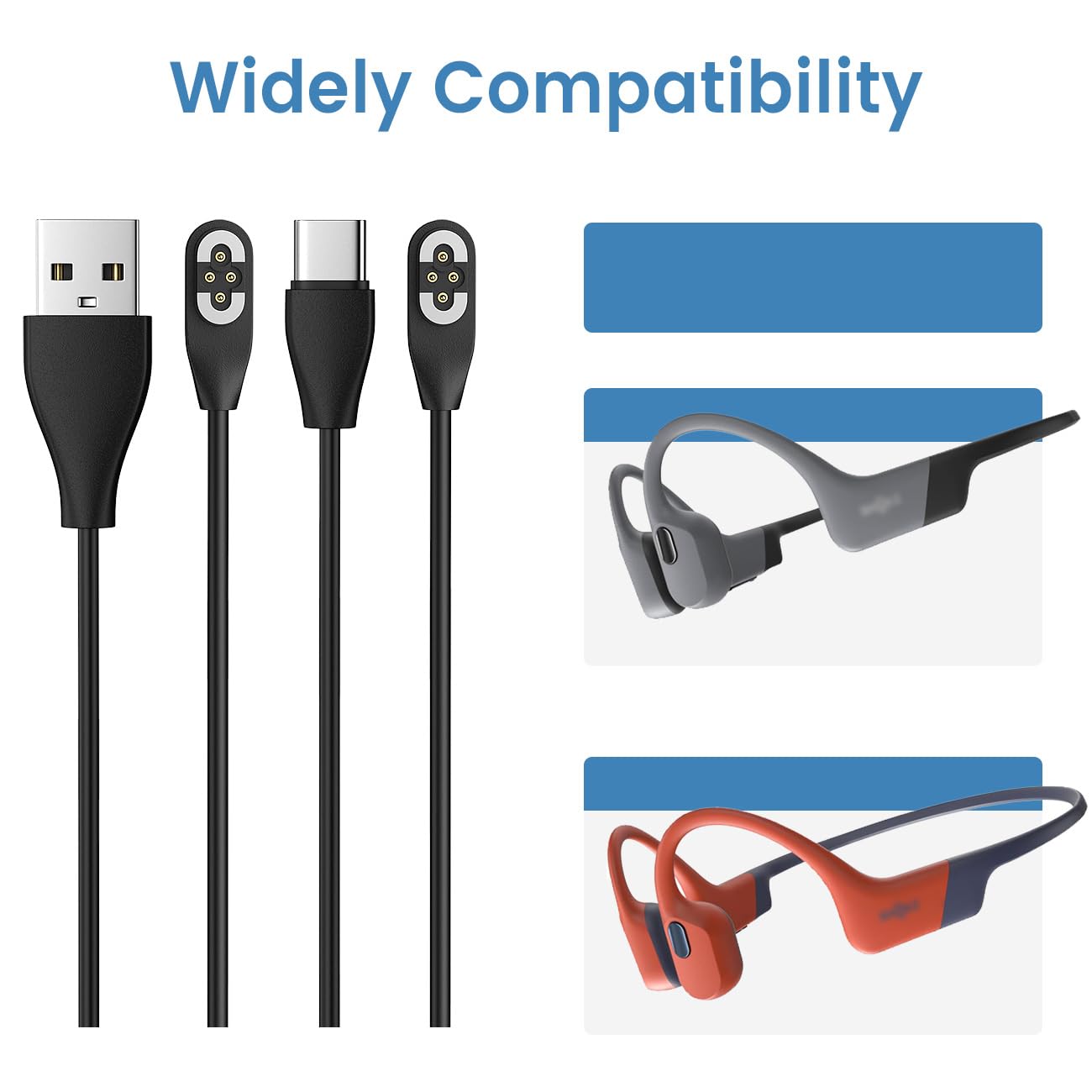 สายชาร์จสําหรับ Shokz OpenSwim - Magnetic Charging Cable Bone Conduction บทวิจารณ์และราคา
