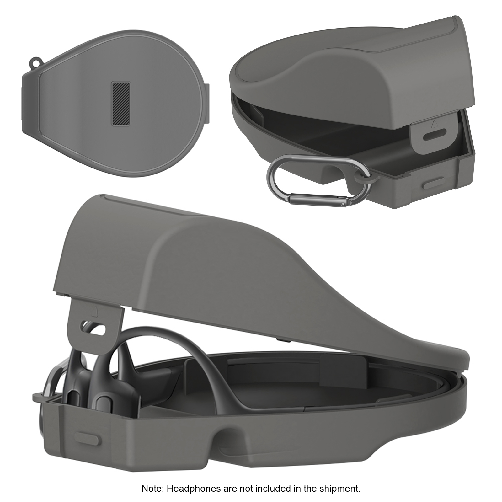 เคสหูฟังแบบแข็งสำหรับ Shokz Ru - Hard Travel Case Bone Conduction Earphones บทวิจารณ์และราคา