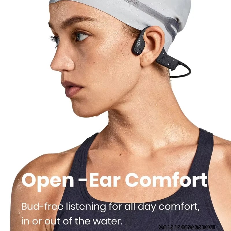 เครื่องเล่นเพลง MP3 แบบ Bone C - Swimming Bone Conduction Earphones Ip68 Mp3 บทวิจารณ์และราคา