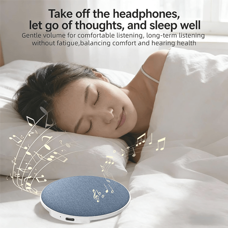 หูฟังสำหรับนอนพร้อมลำโพงในตัว, - Bone Conduction Pillow Speaker Sleep Aid บทวิจารณ์และราคา