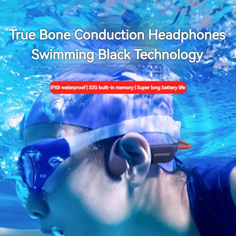 POLVCDG ชุดหูฟังแบบนำเสียงผ่าน - Bone Conduction Headphones Bluetooth 5.3 บทวิจารณ์และราคา
