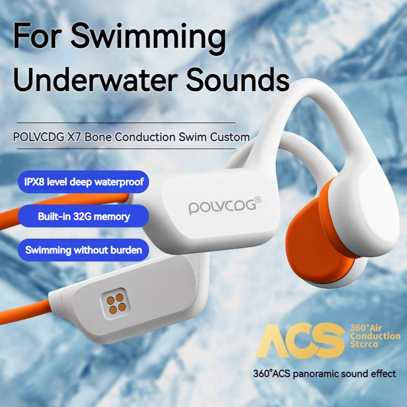 POLVCDG ชุดหูฟังแบบนำเสียงผ่าน - Bone Conduction Headphones Bluetooth 5.3 บทวิจารณ์และราคา