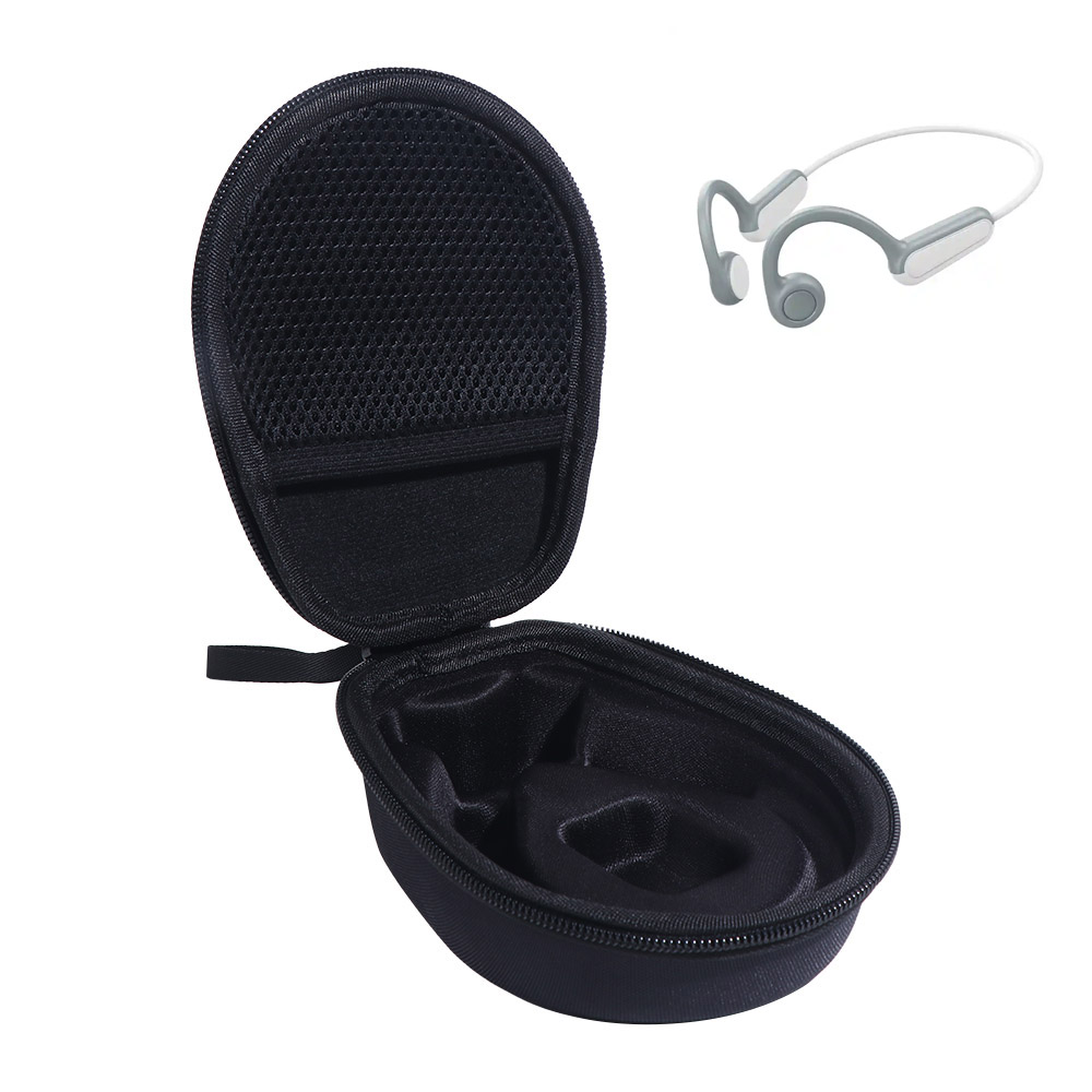 กล่องหูฟังแบบนำเสียงผ่านกระดูก - Hard Travel Case Bone Conduction Earphones บทวิจารณ์และราคา