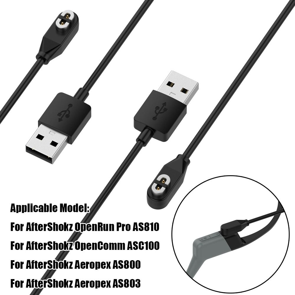สายชาร์จ USB อะแดปเตอร์แท่นชาร - Magnetic Charging Cable Bone Conduction บทวิจารณ์และราคา