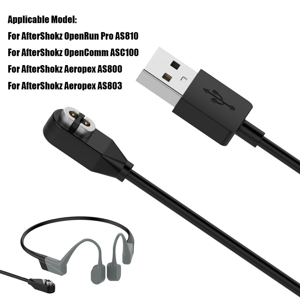 สายชาร์จ USB อะแดปเตอร์แท่นชาร - Magnetic Charging Cable Bone Conduction บทวิจารณ์และราคา