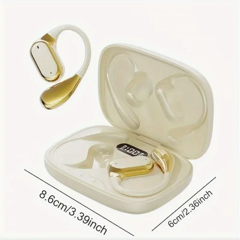 หูฟัง TWS ซิลิโคนแบบเกี่ยวหู ส - Silicone Ear Hooks Sports Headphones บทวิจารณ์และราคา