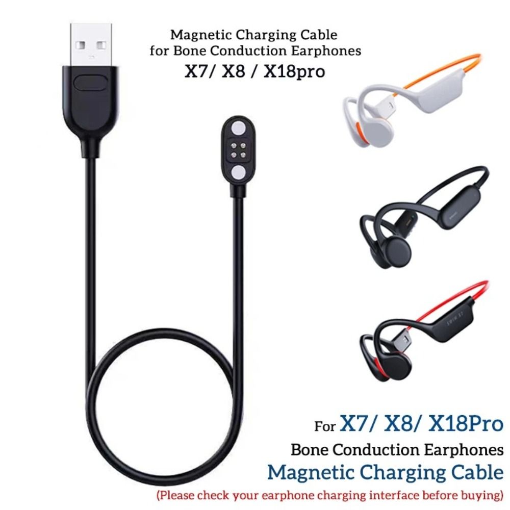 สายชาร์จหูฟังแบบแม่เหล็ก ชาร์จ - Magnetic Charging Cable Bone Conduction บทวิจารณ์และราคา