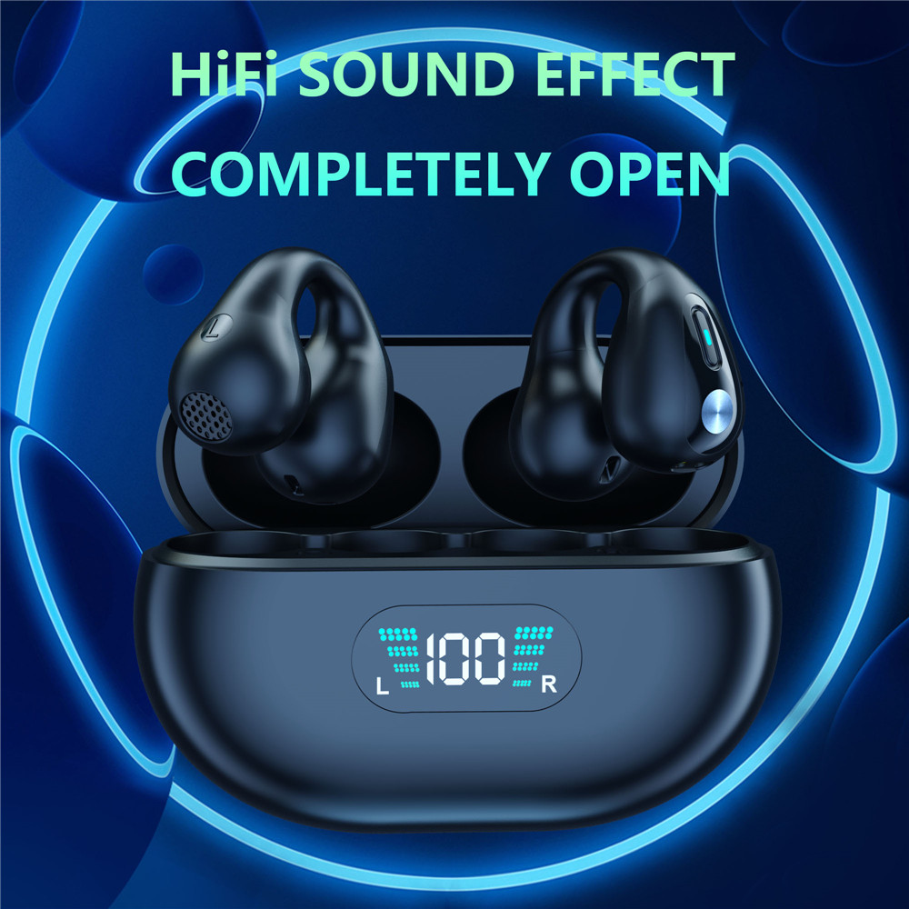 หูฟังไร้สายแบบหนีบหู Shoumi หู - Silicone Ear Hooks Sports Headphones บทวิจารณ์และราคา