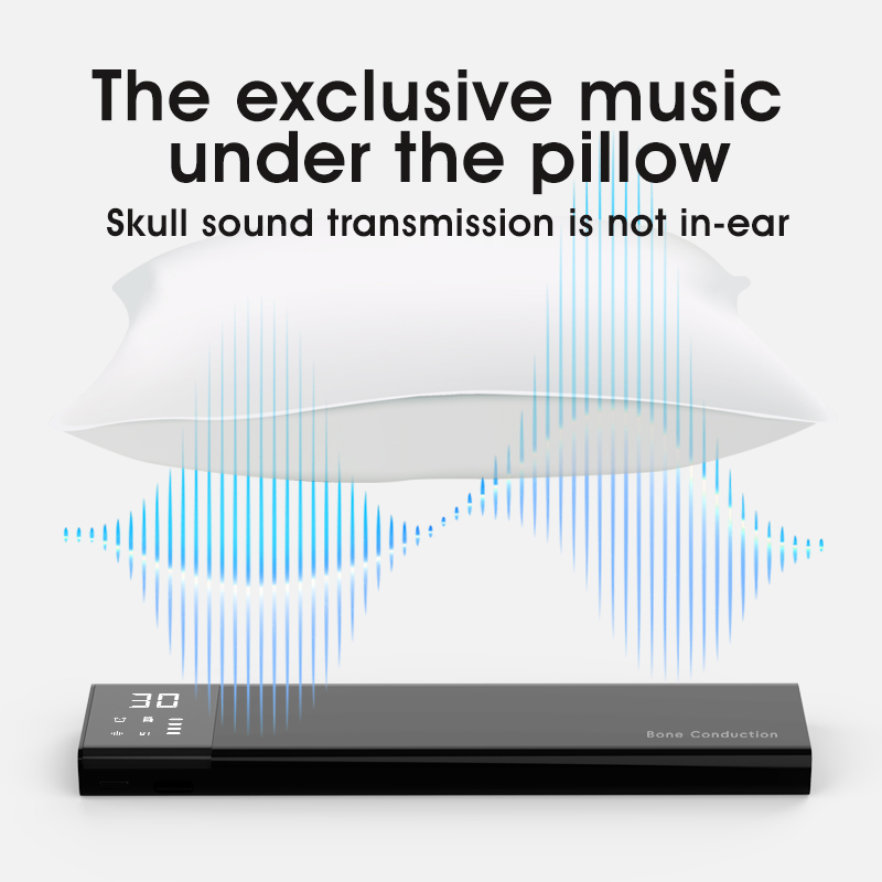 ลำโพงบลูทูธใต้หมอน ระบบส่งเสีย - Bone Conduction Pillow Speaker Sleep Aid บทวิจารณ์และราคา