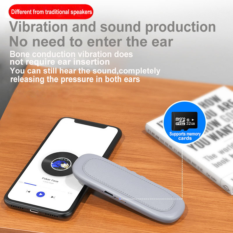 ลำโพงบลูทูธแบบนำเสียงผ่านกระดู - Bone Conduction Pillow Speaker Sleep Aid บทวิจารณ์และราคา