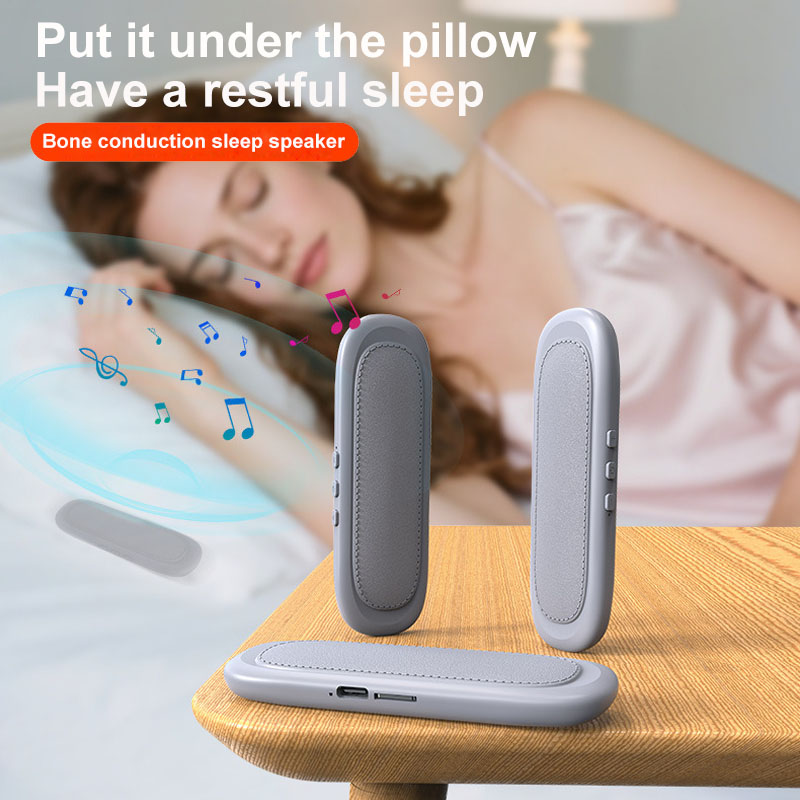 ลำโพงบลูทูธแบบนำเสียงผ่านกระดู - Bone Conduction Pillow Speaker Sleep Aid บทวิจารณ์และราคา