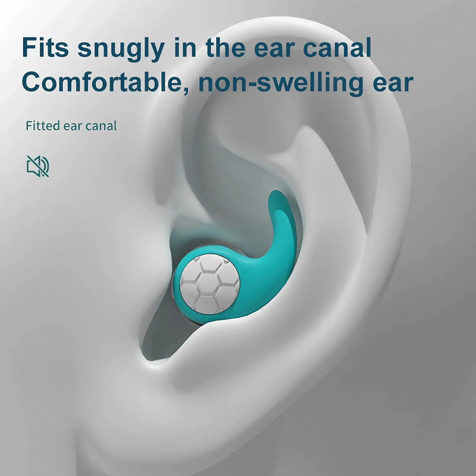 ที่อุดหูตัดเสียงรบกวนซิลิโคนสา - Waterproof Swimming Earplugs Silicone บทวิจารณ์และราคา