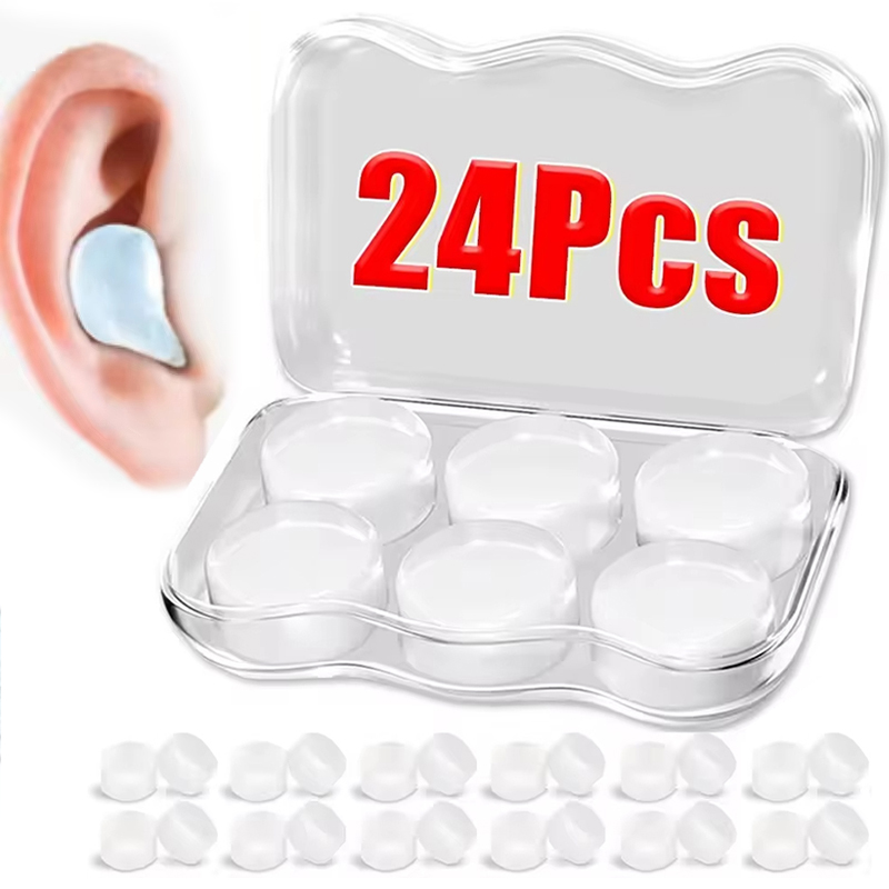 ที่อุดหูซิลิโคนนุ่ม ใช้ซ้ำได้  - Waterproof Swimming Earplugs Silicone บทวิจารณ์และราคา