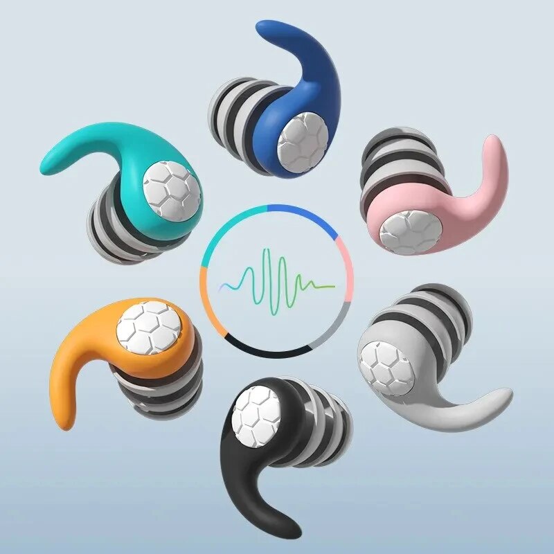 ที่อุดหูซิลิโคนลดเสียงรบกวน ป้ - Waterproof Swimming Earplugs Silicone บทวิจารณ์และราคา