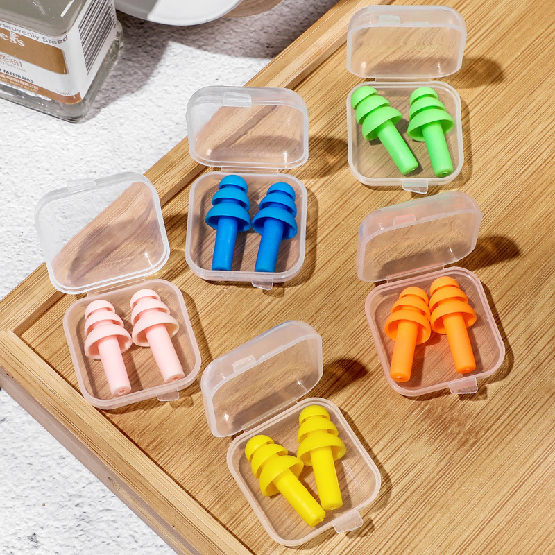 5pcs ซิลิโคนหูปลั๊กป้องกันหู S - Waterproof Swimming Earplugs Silicone บทวิจารณ์และราคา