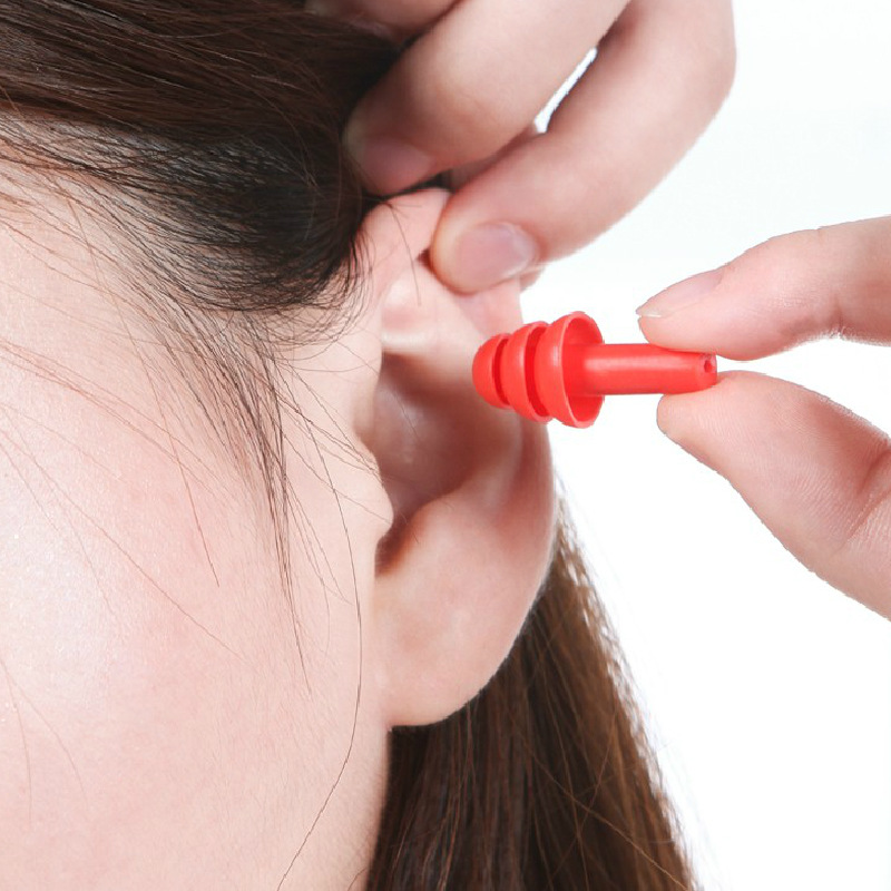 5pcs ซิลิโคนหูปลั๊กป้องกันหู S - Waterproof Swimming Earplugs Silicone บทวิจารณ์และราคา