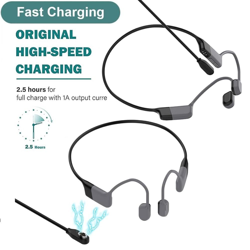 สายชาร์จ USB แบบแม่เหล็ก ยาว 1 - Magnetic Charging Cable Bone Conduction บทวิจารณ์และราคา