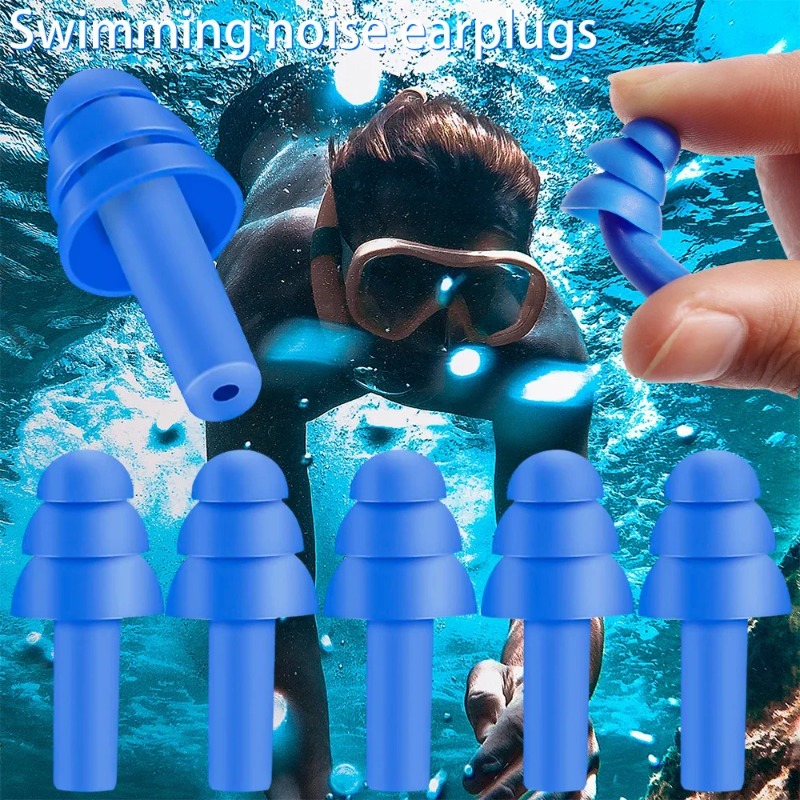 30-1 คู่ซิลิโคนปลั๊กอุดหูว่ายน - Waterproof Swimming Earplugs Silicone บทวิจารณ์และราคา