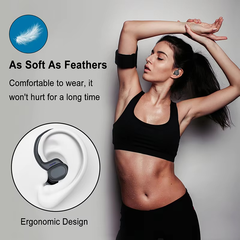หูฟังไร้สาย Sports SP16 BT แบบ - Silicone Ear Hooks Sports Headphones บทวิจารณ์และราคา