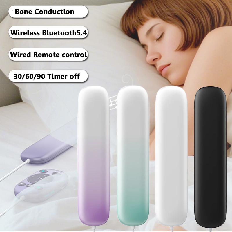 ลำโพงบลูทูธแบบนำเสียงผ่านกระดู - Bone Conduction Pillow Speaker Sleep Aid บทวิจารณ์และราคา