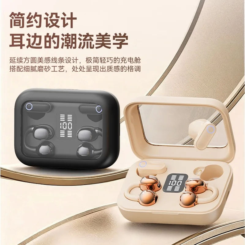 หูฟังไร้สายแบบเสียบในหู รองรับ - Bone Conduction Headphones Bluetooth 5.3 บทวิจารณ์และราคา
