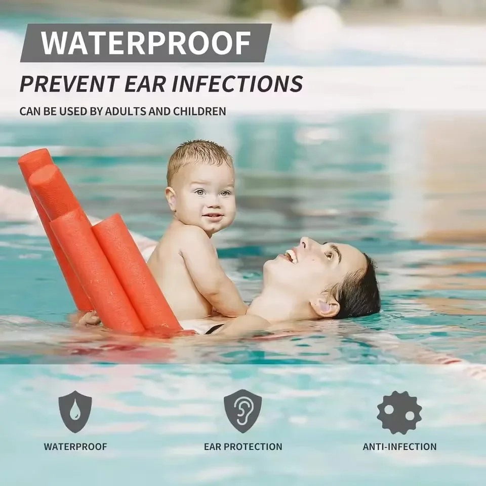 ที่อุดหูซิลิโคนเนื้อนุ่ม ที่อุ - Waterproof Swimming Earplugs Silicone บทวิจารณ์และราคา