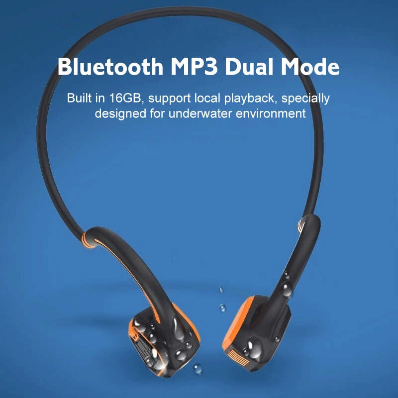 ชุดหูฟังว่ายน้ำ IP68หูฟังสเตอร - Sports Headband With Bone Conduction บทวิจารณ์และราคา